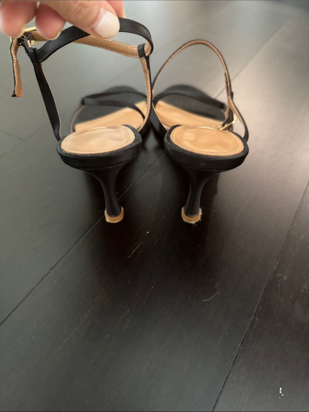 Emme Parsons Satin Loop Heels - Picture 3 of 7